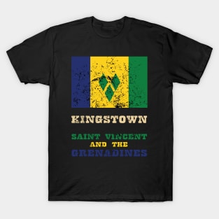 Flag of Saint Vincent and the Grenadines T-Shirt